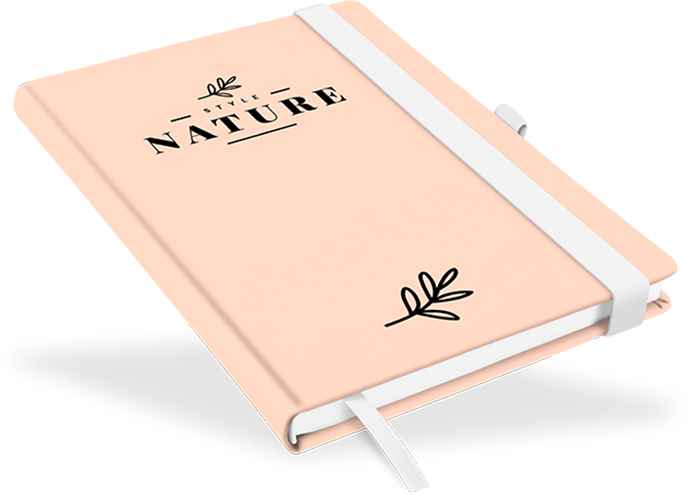 "Apricot" - DIN A5 mit deinem Umschlagdesign