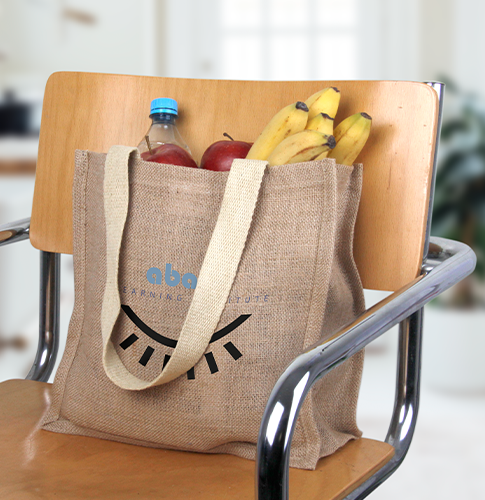 Jutetaschen als Alltagshelfer