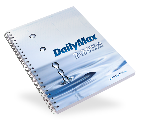 Terminplaner A4 für 2 Mitarbeiter - 10-Minuten-Takt