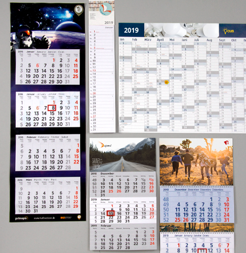 Jahresplaner als Plakatkalender