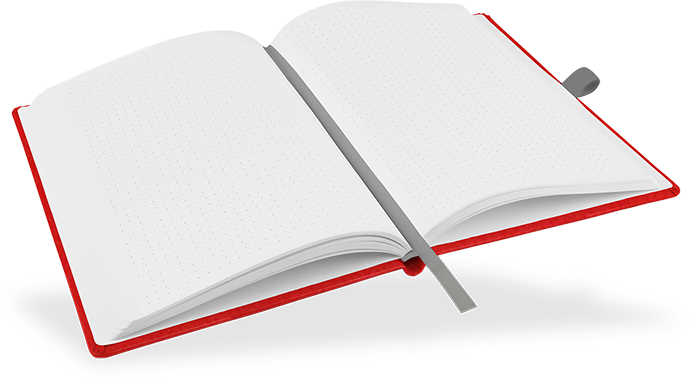 "Red Lips" - DIN A5 mit deinem Umschlagdesign