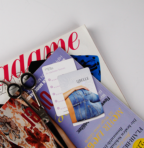 Modegeschäft Terminkarten 